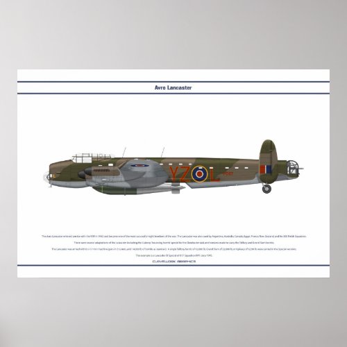 Lancaster BI Special 617 Squadron Poster
