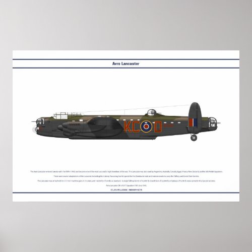 Lancaster BIII 617 Squadron Poster