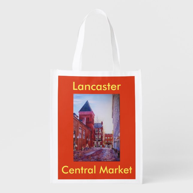 Lancaster Central Market Reusable Grocery Bag (Front)