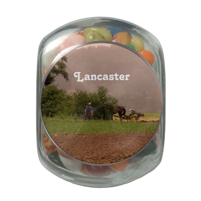 Lancaster Glass Candy Jars