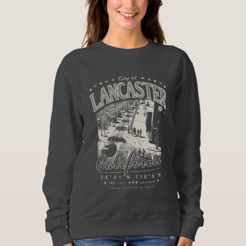 LANCASTER LOS ANGELES CALIFORNIA VINTAGE SWEATSHIRT