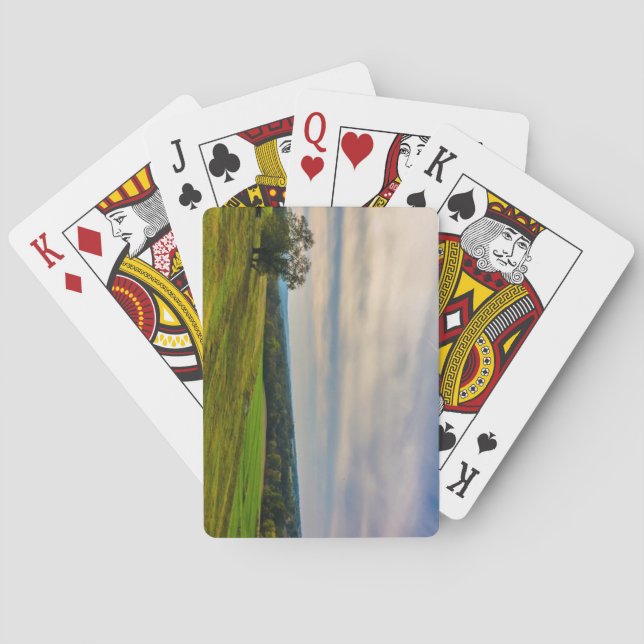 Lancaster, Pennsylvania Poker Cards (Back)