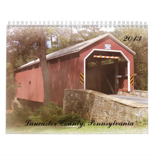 Lancaster Pennsylvania Scenic Calendar