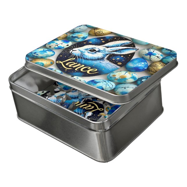 LANCE ~ EASTER GIFT ~Easter Bunny Eggs ~ Puzzle (Lid Open)
