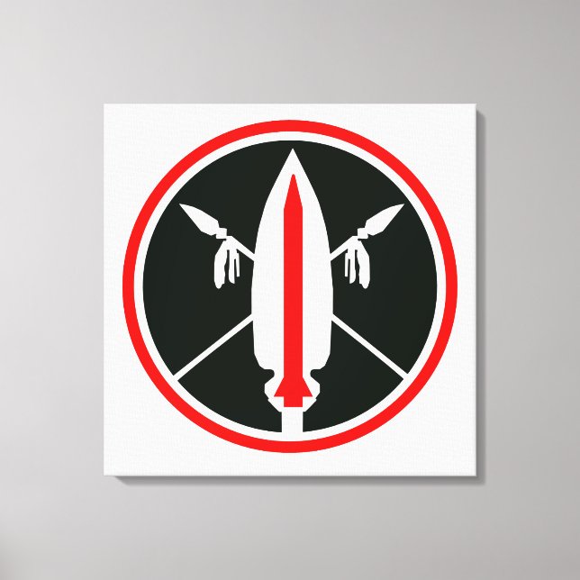 Lance Missile Canvas Print (Front)