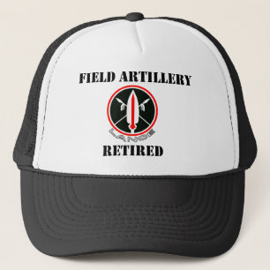 Lance Missile Field Artillery Retired Trucker Hat