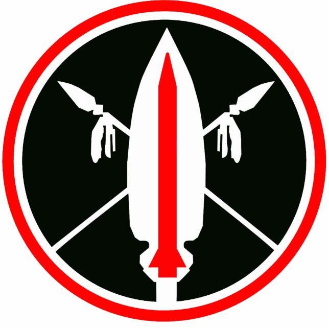 Lance Missile Pin Statuette (Front)