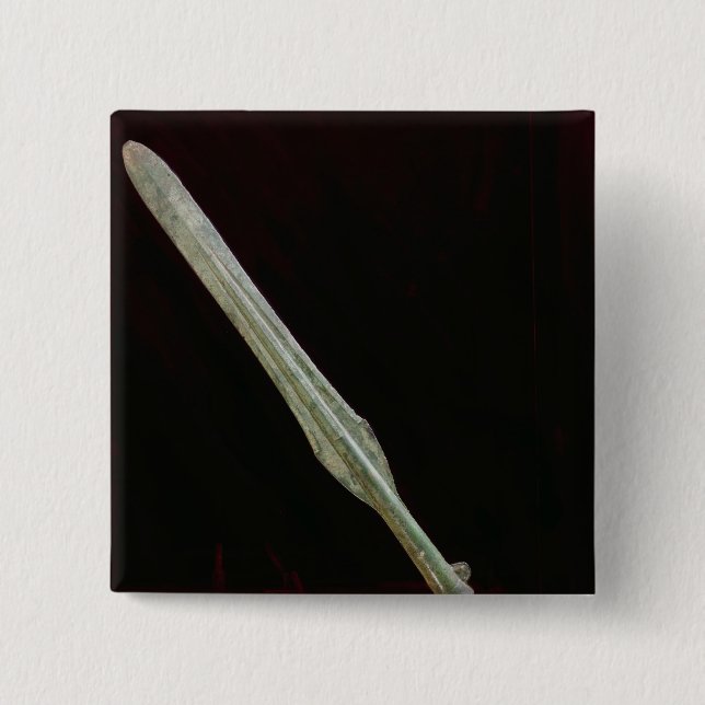 Lance point, Yayoi Period, 200 BC-AD 100 Button (Front)