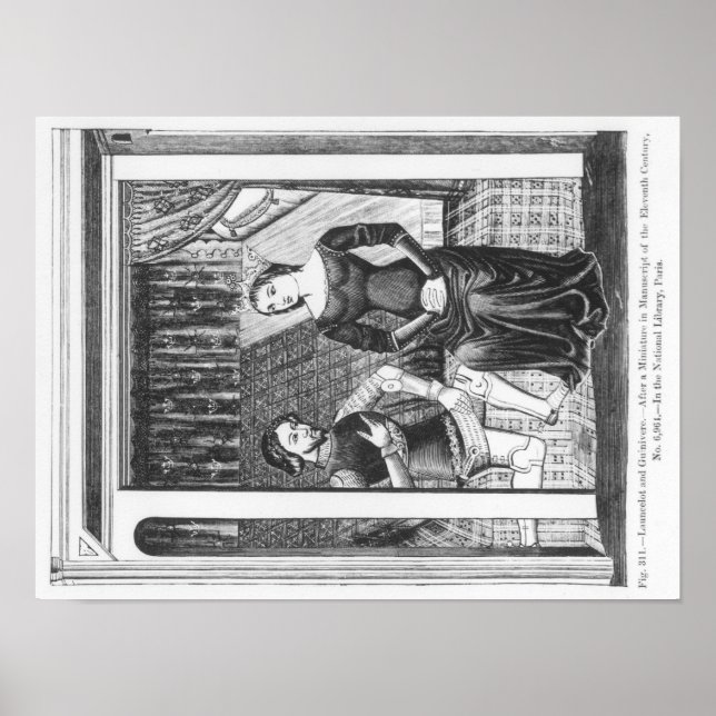 Lancelot and Guinivere Poster (Front)