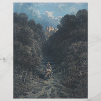 Lancelot Approaching the Castle of Astolat Paper