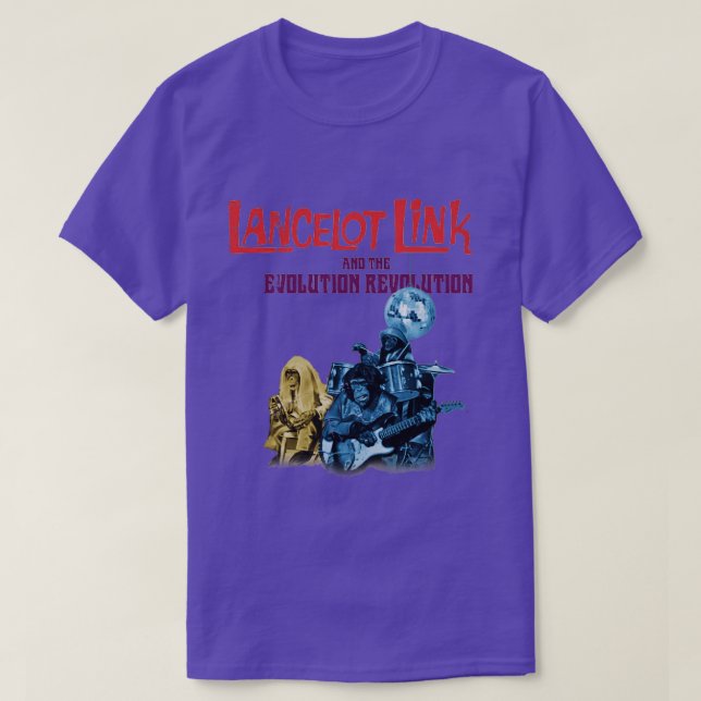 Lancelot Link and the Evolution Revolution T-Shirt (Design Front)
