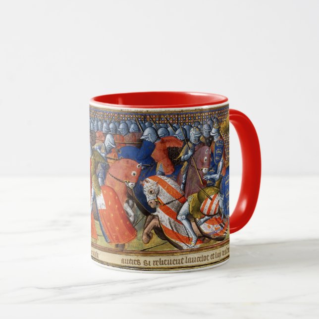 Lancelot of the Lake in the Tournament of Camelot  Mug (Front Right)