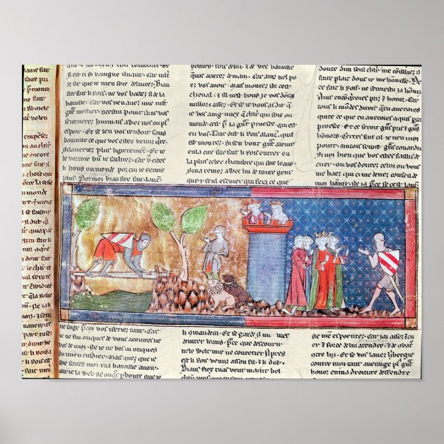 Lancelot proves his love poster (Front)