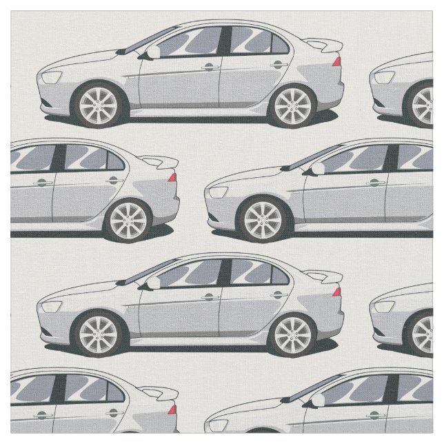 Lancer Sedan Car Fabric (Close Up)