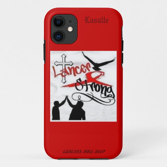 Lancer Strong Lasalle IPhone case (Back)