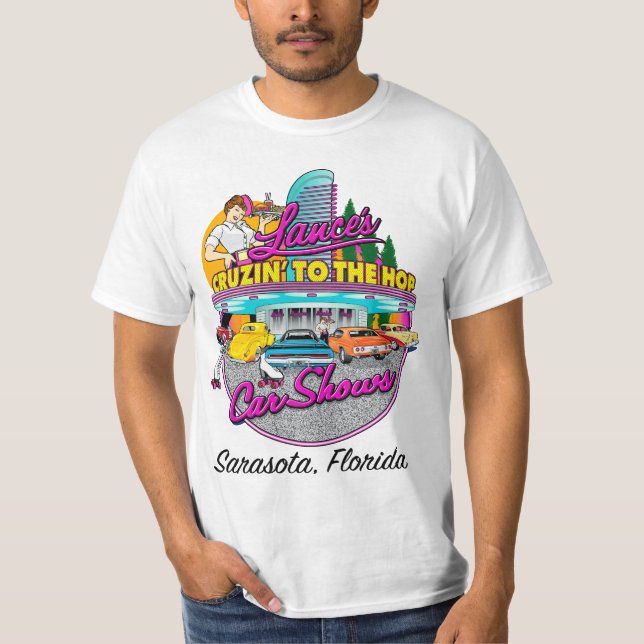Lance's Cruizin to the Hop t-Shirt (Front)