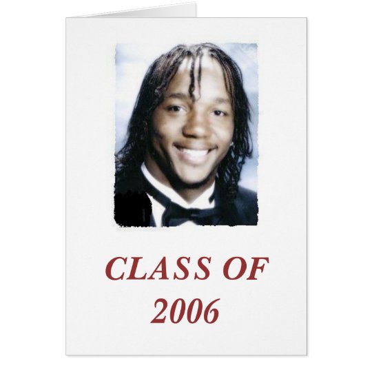 lanceyannouncement, CLASS OF 2006 Card