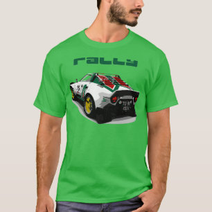 Lancia Stratos HF Rally Car T-Shirt