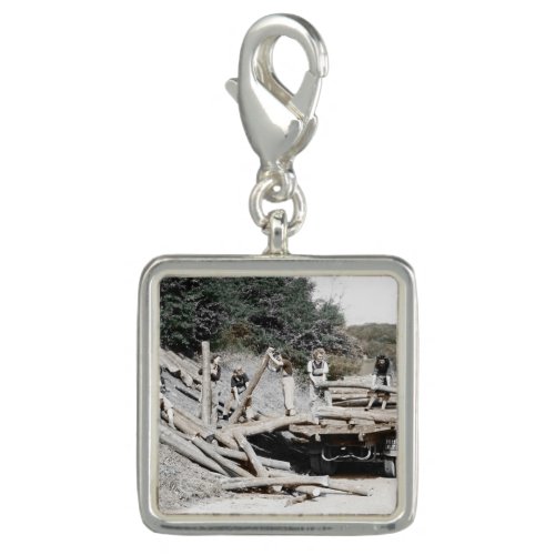 Land Army Logging Charm