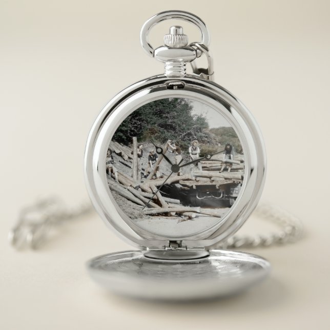 Land Army Logging Pocket Watch (Inside)