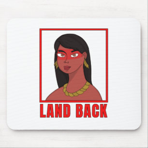 Land Back Mouse Pad