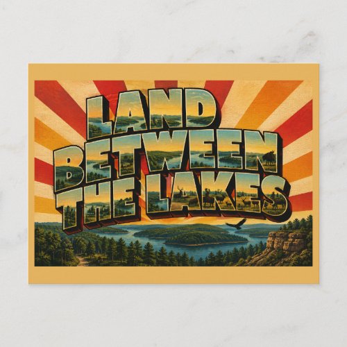 Land Between The Lakes Kentucky Forest Peninsula Postcard