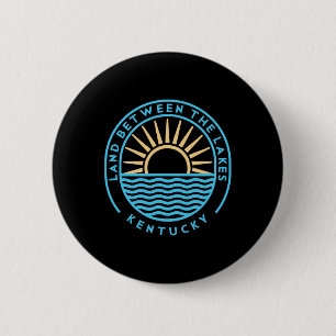 Land Between The Lakes Kentucky Outdoors Vintage Button