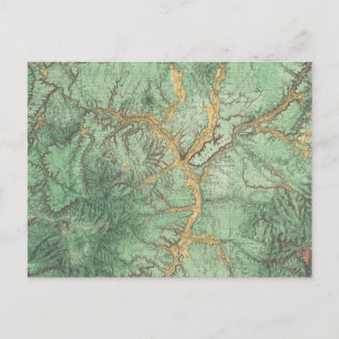 Land Classification Map of New Mexico 2 Postcard