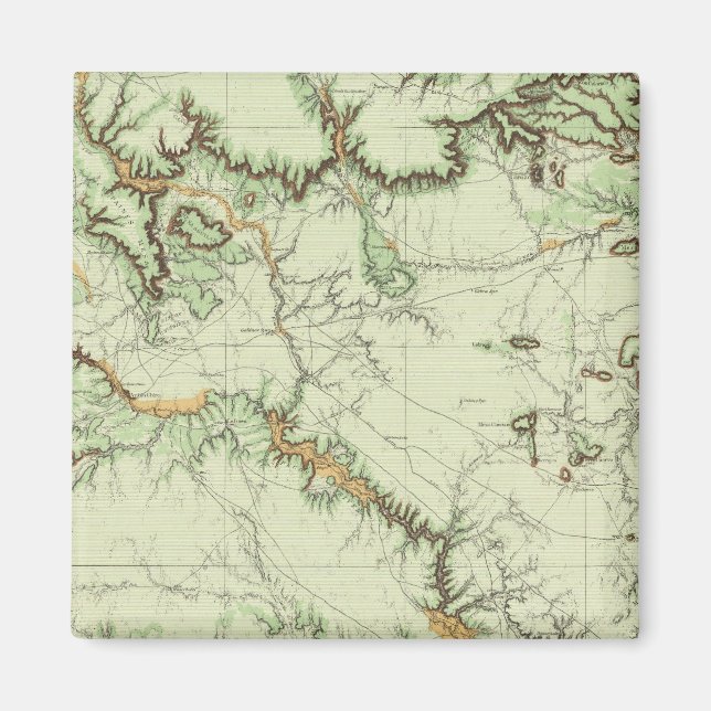 Land Classification Map of New Mexico Magnet (Front)