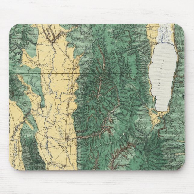 Land Classification Map of North Eastern Utah Mouse Pad (Front)