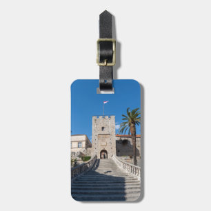 Land Gate in Korcula town - Dalmatia, Croatia Luggage Tag