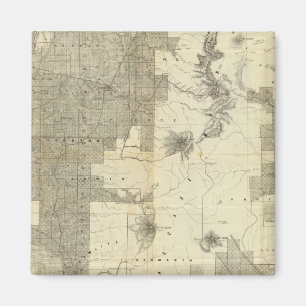 Land grant Washington and Oregon Magnet