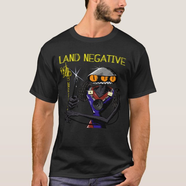Land Negative: The Yardman T-Shirt (Front)