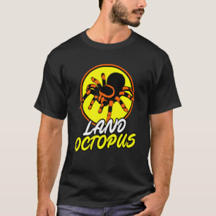 Land Octopus Tarantula Vintage Sunset T-Shirt