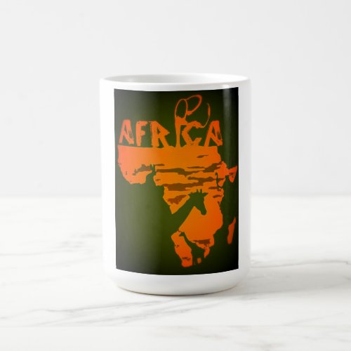 LAND OF AFRICA COFFEE MUG