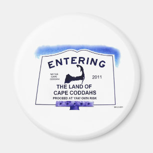 Land of Cape Coddahs Magnet