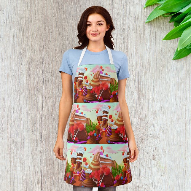 Land Of Chocolate Apron (Creator Uploaded)