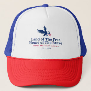 Land of Free Trucker Hat