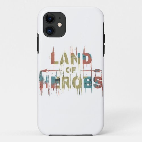 Land of heroes  iPhone 11 case