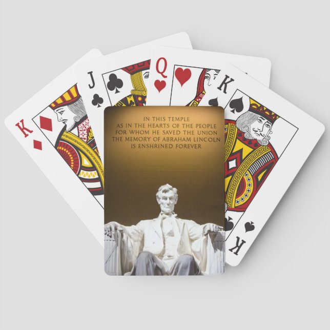 Land of Lincoln Poker Cards (Back)