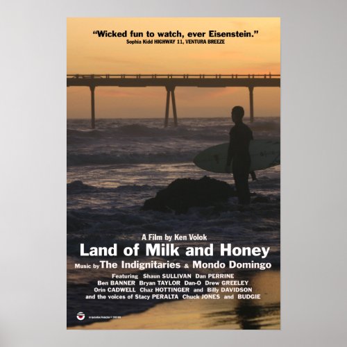 Land of Milk and Honey Poster Poster
