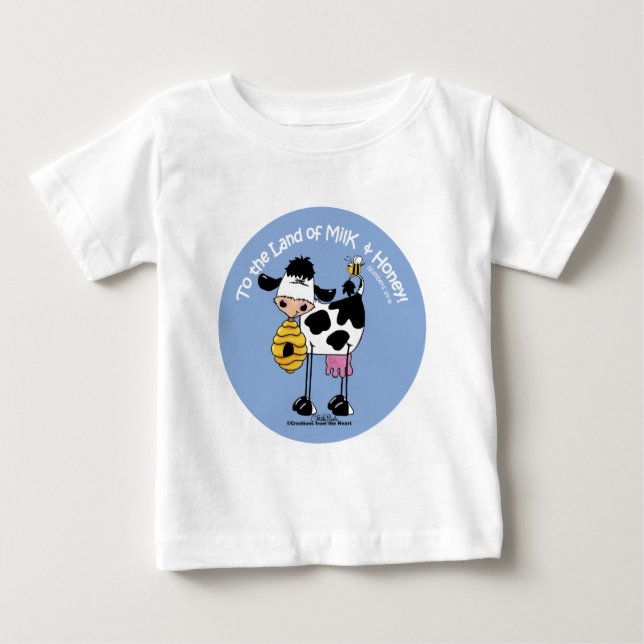 Land of Milk & Honey Baby T-Shirt (Front)