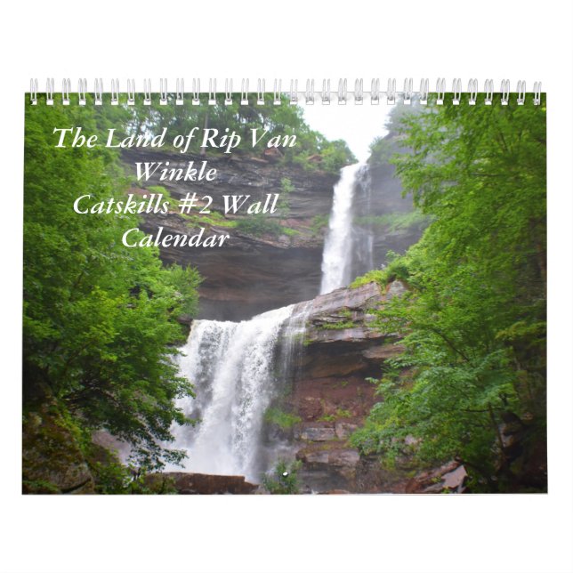 Land of Rip Van Winkle, Catskills #2 Wall Calendar (Cover)