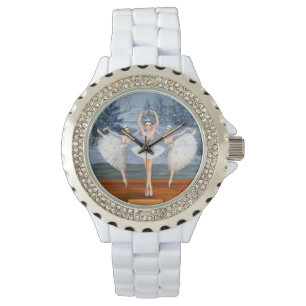 Land of Snow Dancing Ballerinas Watch