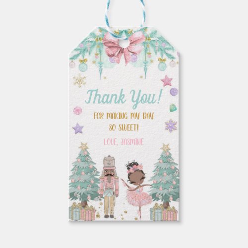 Land of Sweets Sugar Plum Fairy Nutcracker Gift Ta Gift Tags