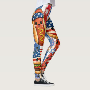 Land of the Free, 250 Years of Freedom Leggings