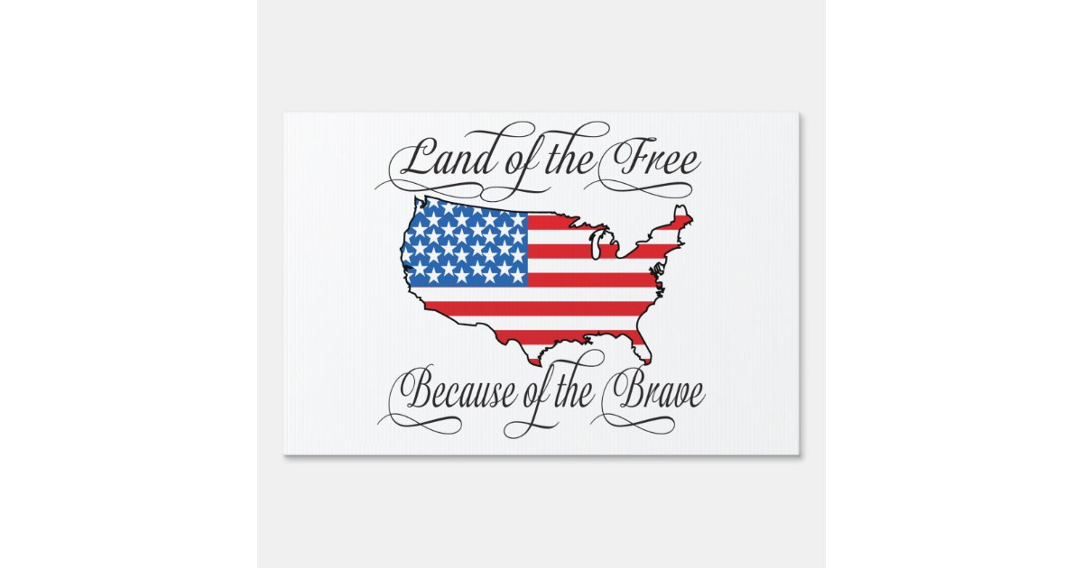 Free Free 296 Patriotic Home Of The Free Because Of The Brave Svg SVG PNG EPS DXF File