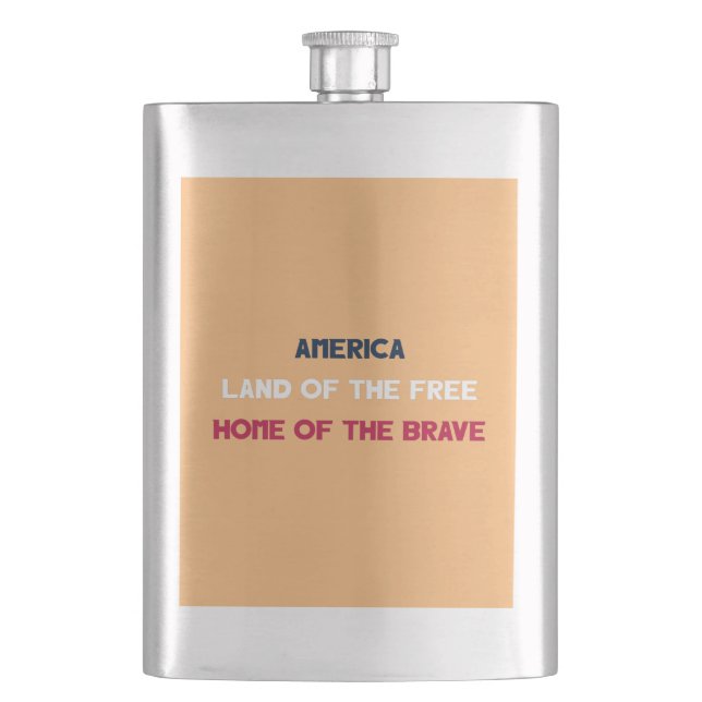 Land of the Free... Flask (Front)
