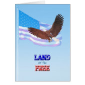 Land of the Free Memorial Day card (Front)
