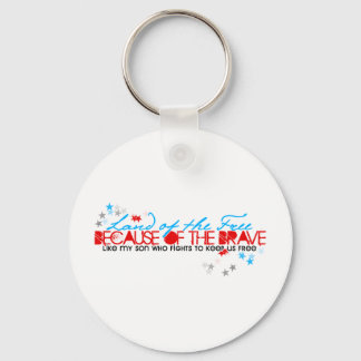 Land of the Free: Son Keychain